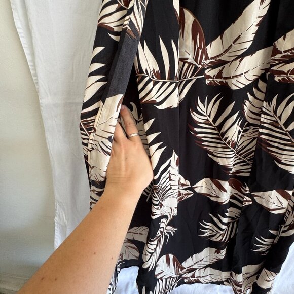 Tropical Print Maxi Skirt Size 2XL Elastic Waist NWT - Picture 2 of 3